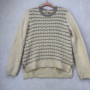 Rebecca Taylor Sweater Womens Medium Wool Alpaca Mohair Blend Pullover